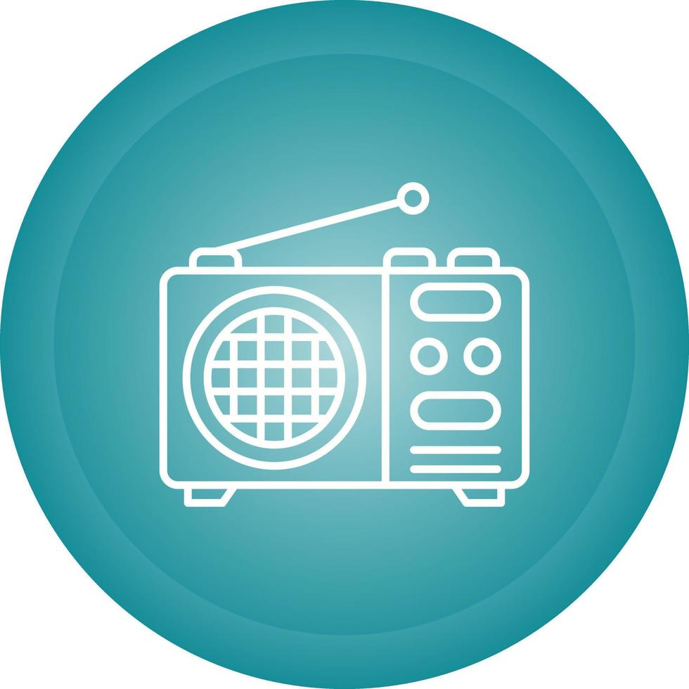 Radio Vector Icon