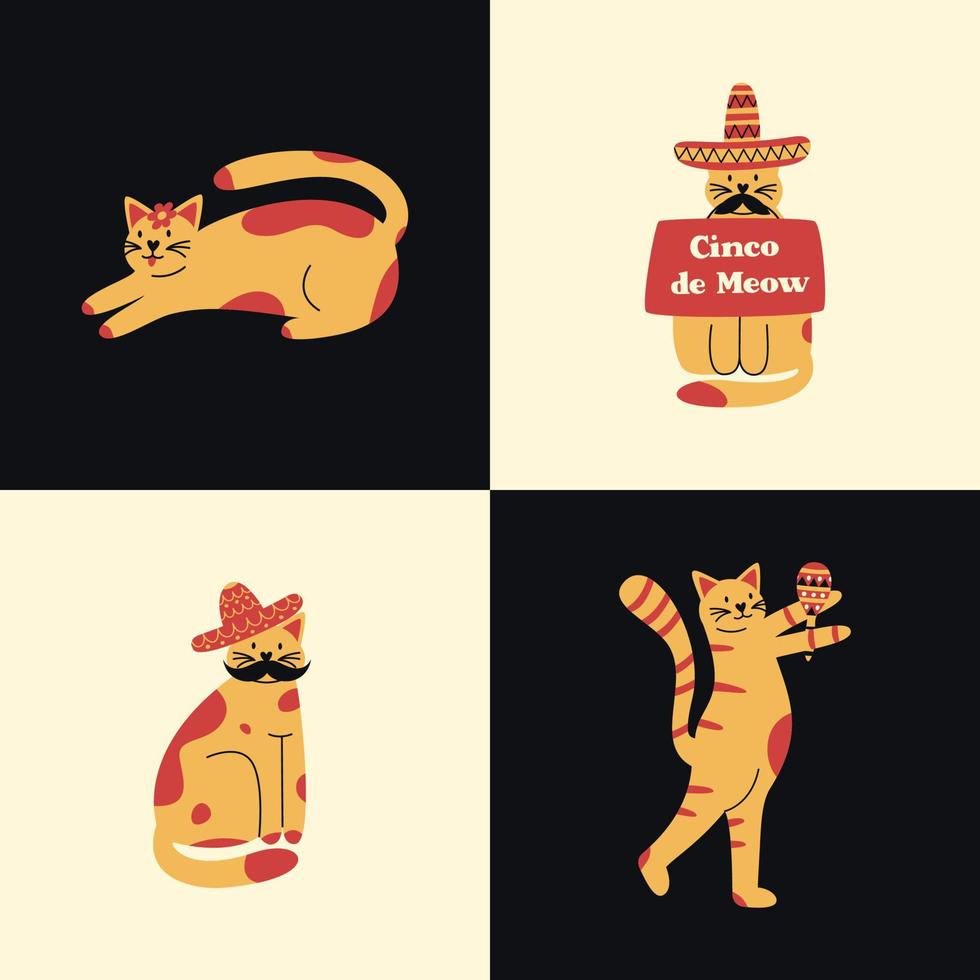 Cinco de Mayo Posters vector