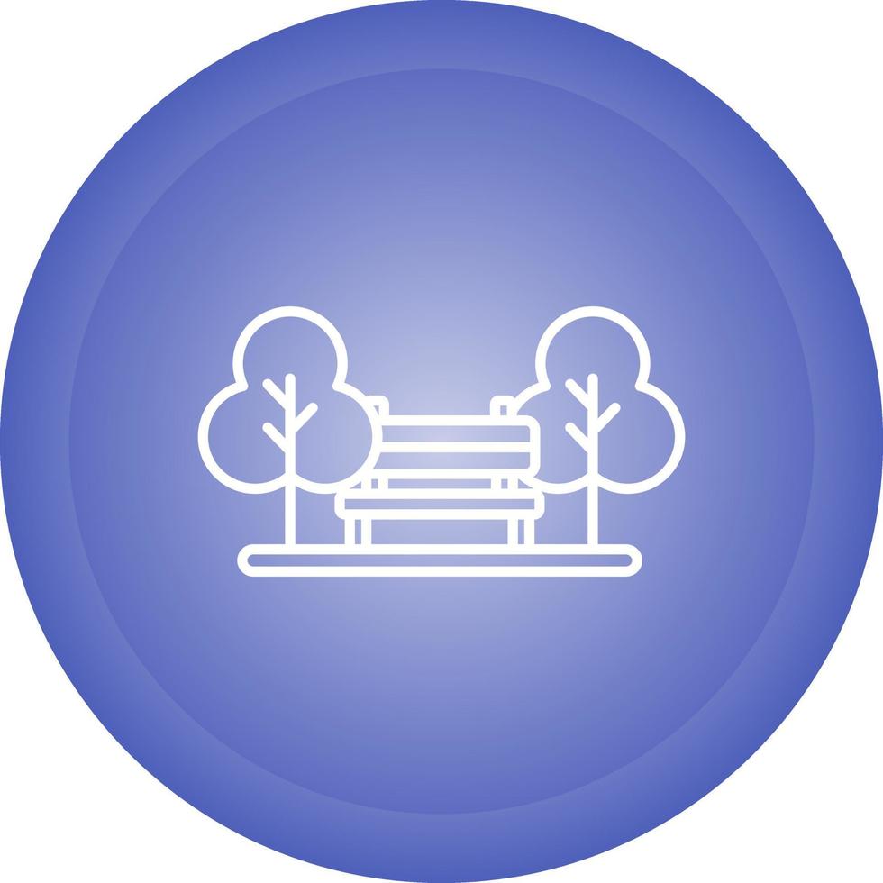Park Vector Icon