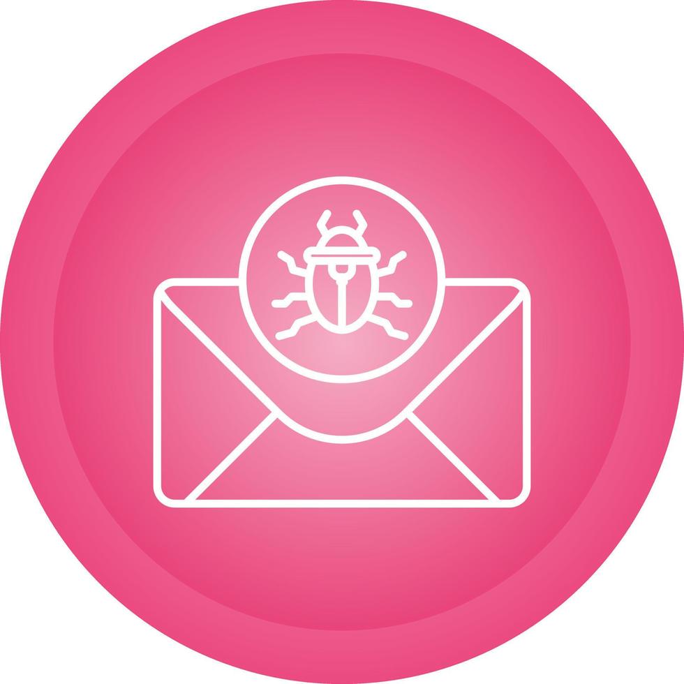 Mail Virus Vector Icon