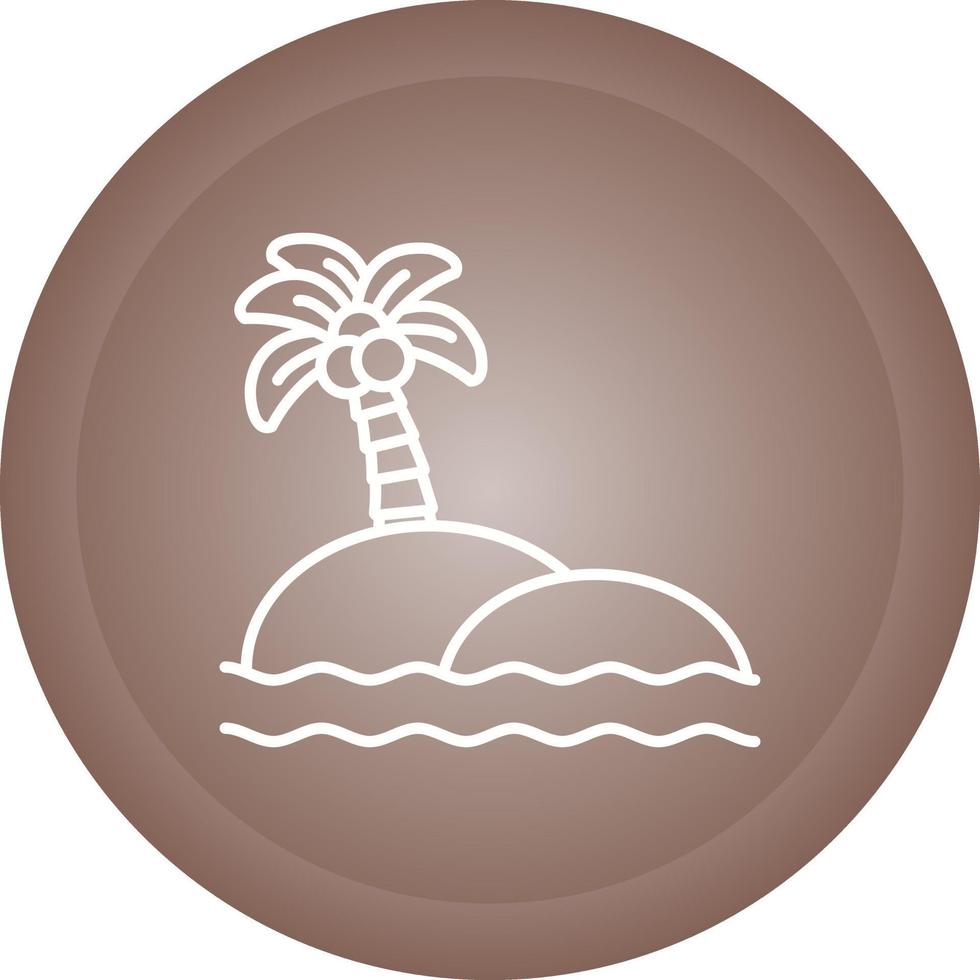 Island Vector Icon
