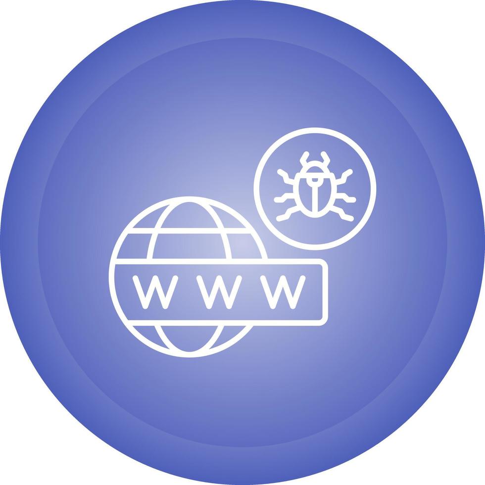 Worldwide Hack Vector Icon