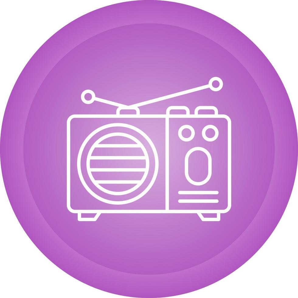 Radio Vector Icon