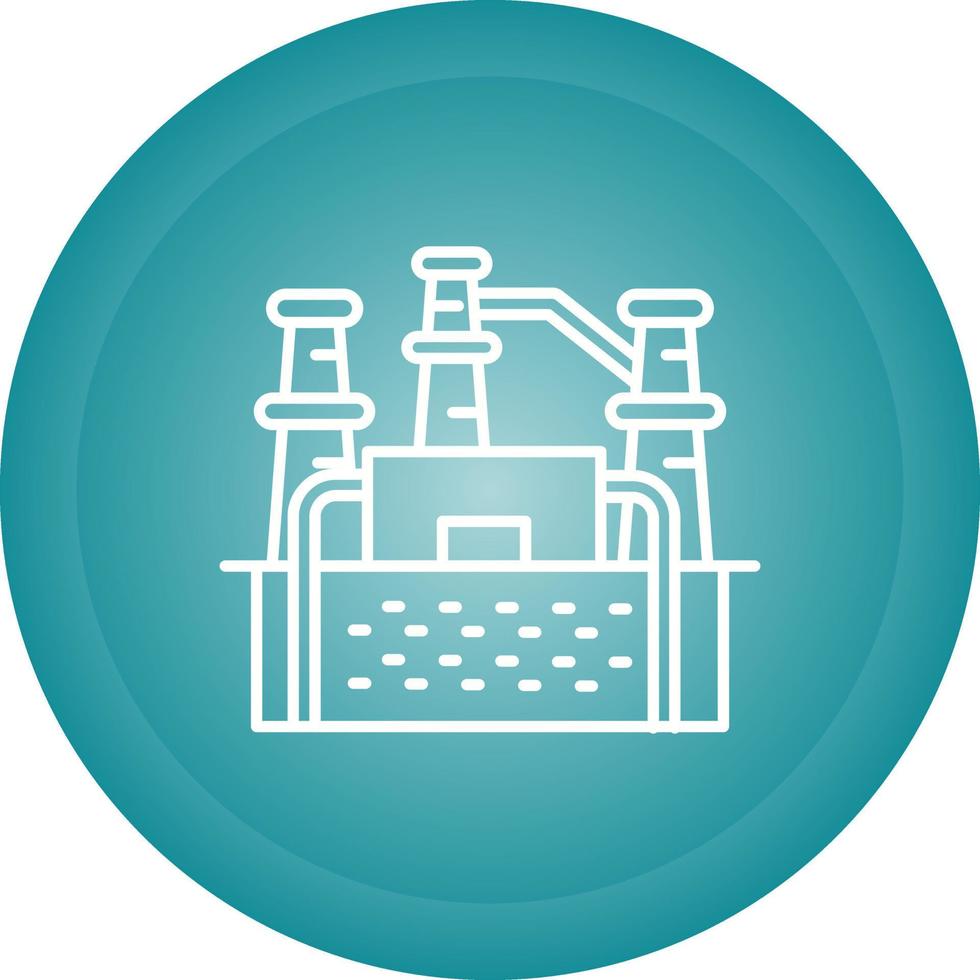 Geothermal Energy Vector Icon