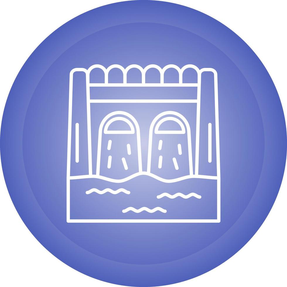 Dam Vector Icon