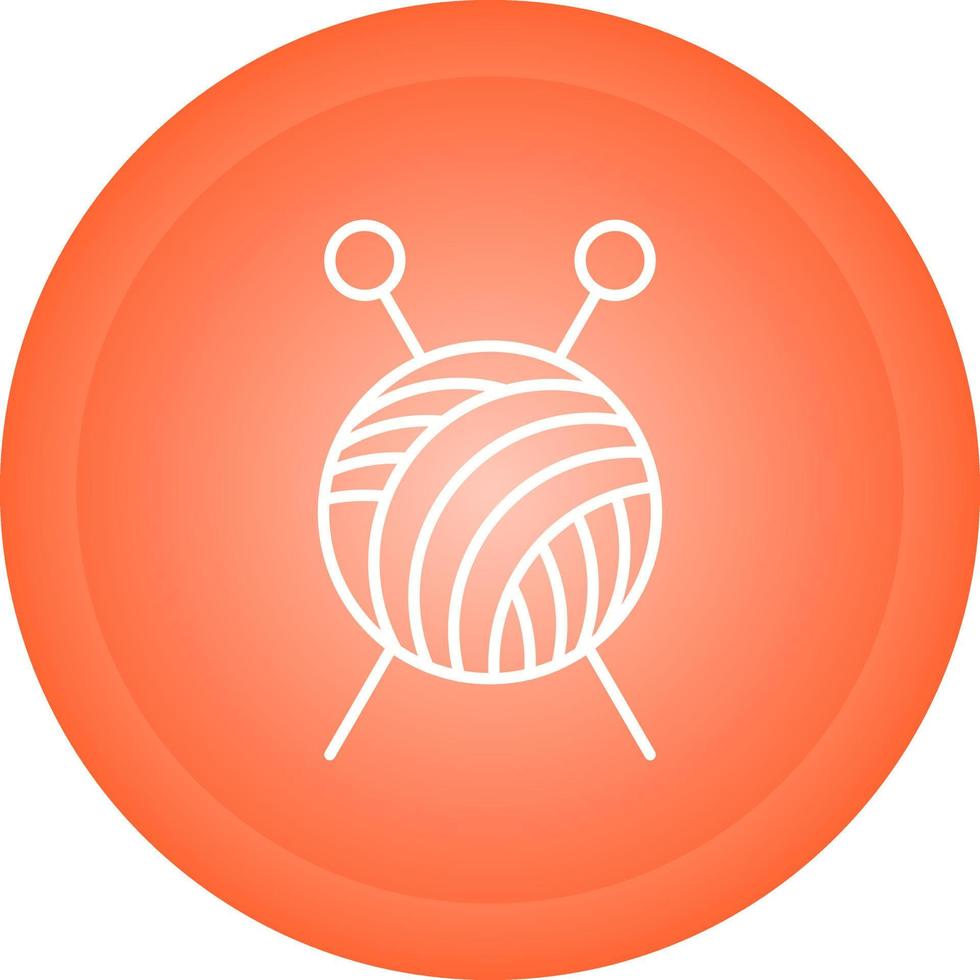 Knitting Vector Icon