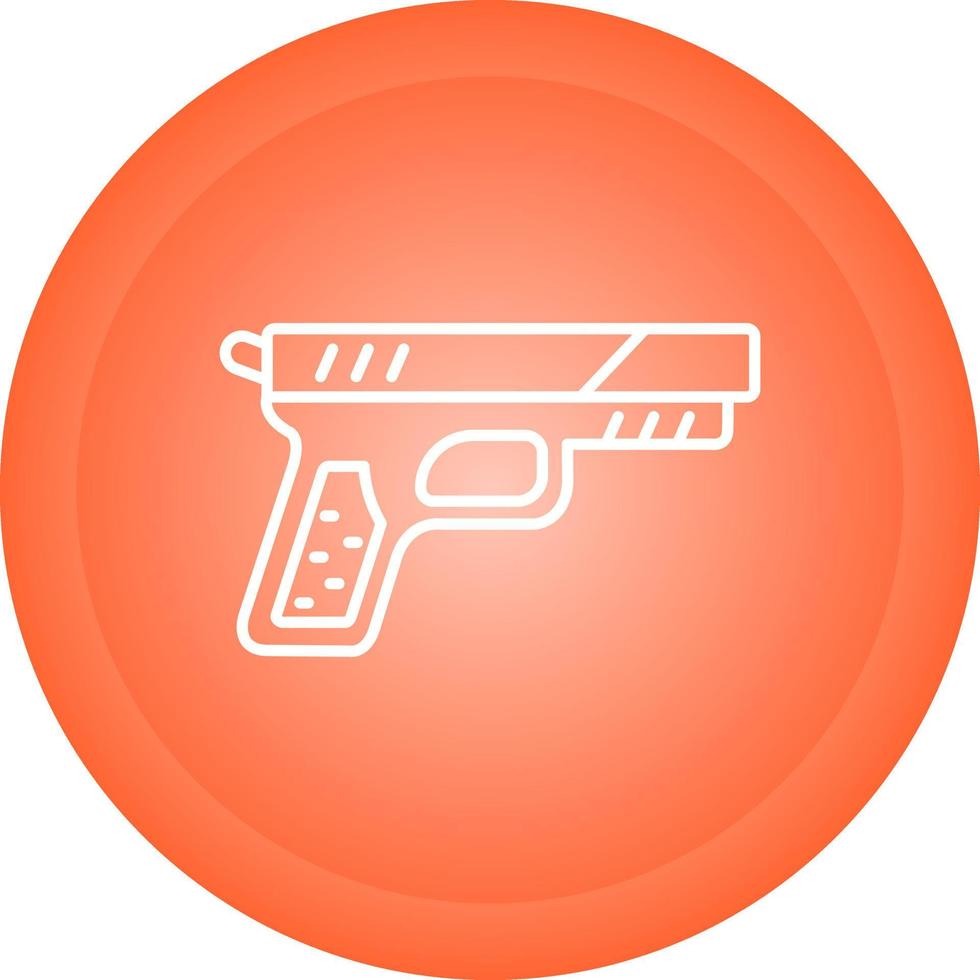 icono de vector de pistola