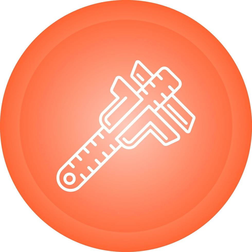 Vernier Caliper Vector Icon