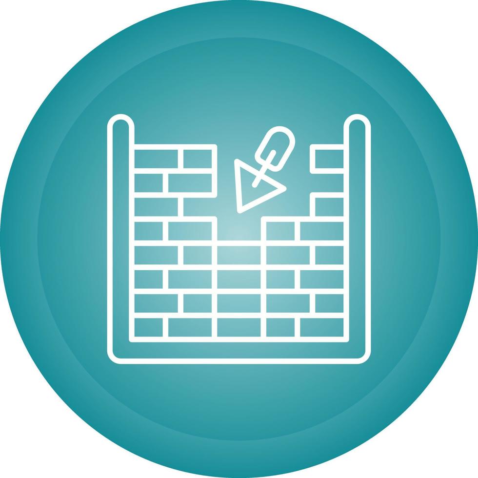 Masonry Vector Icon