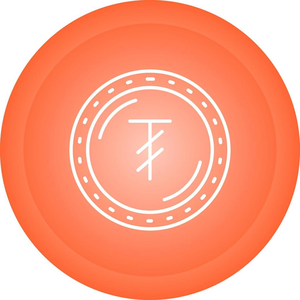 Tugrik Currency Vector Icon