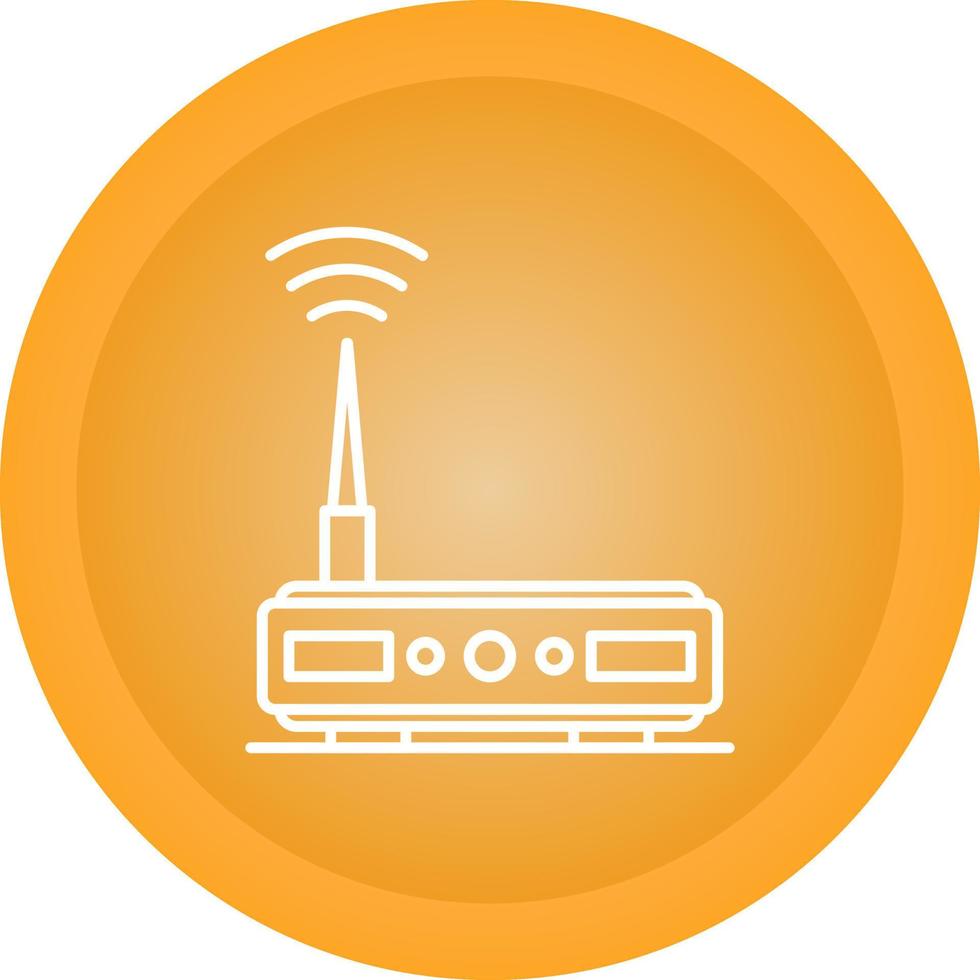 Wifi Router Vector Icon