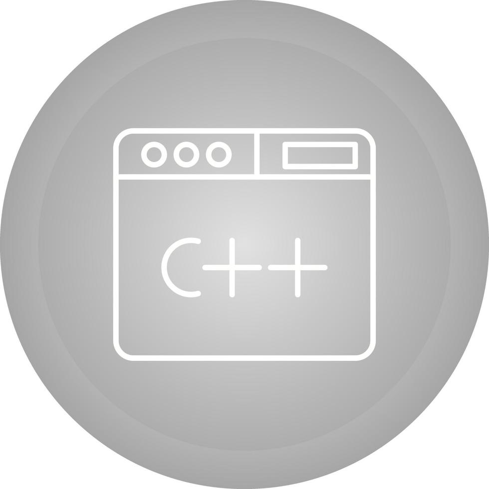 icono de vector de lenguaje de programación