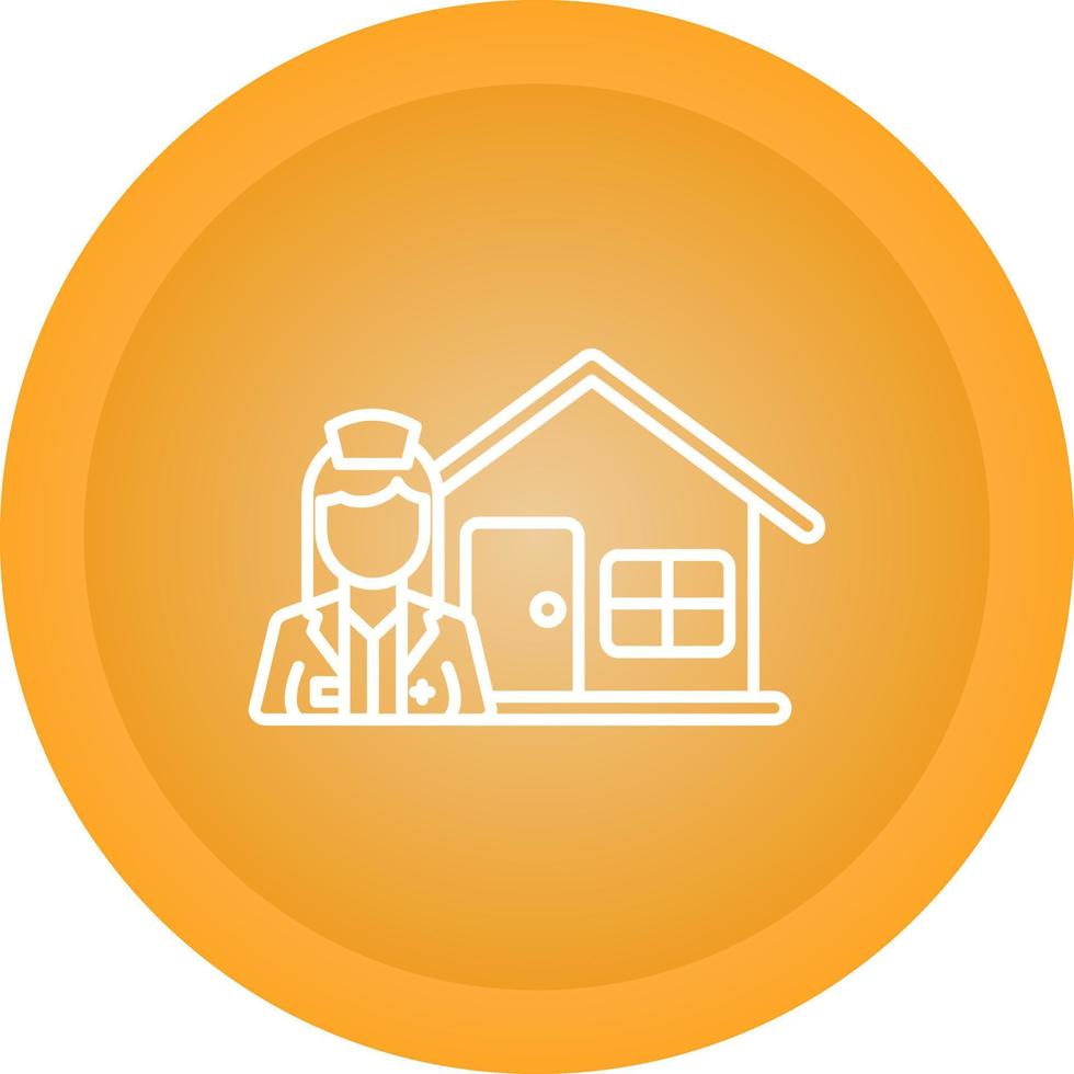 Nursing Home Vector Icon