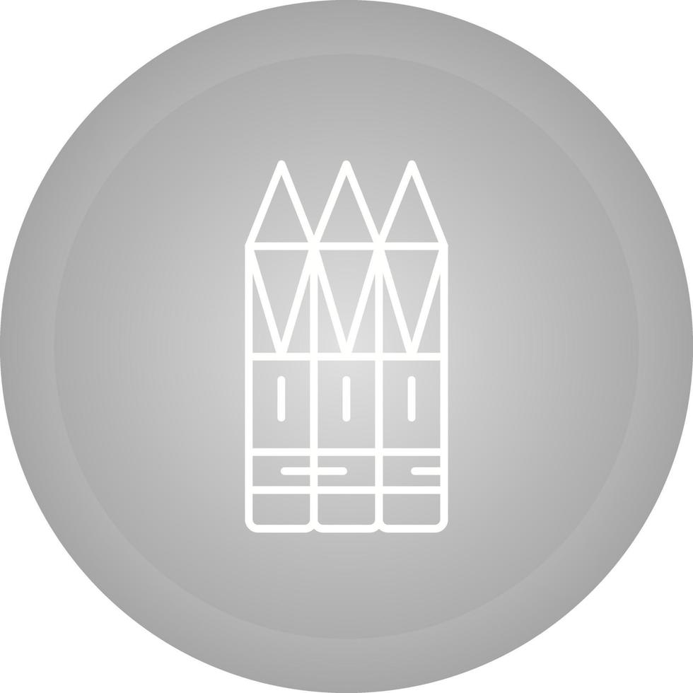 Crayons Vector Icon