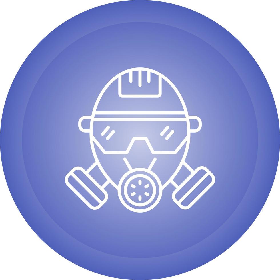 Gas Mask Vector Icon