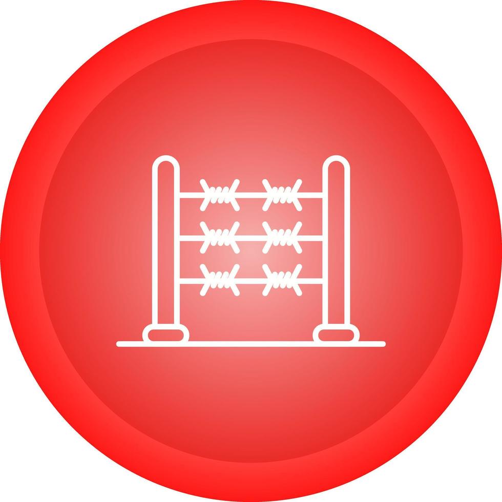 Barbed Wire Vector Icon