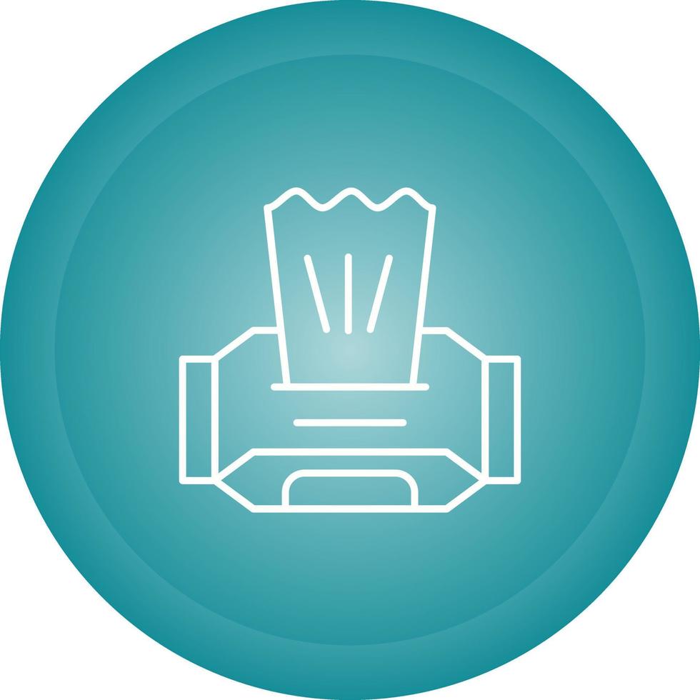 Wet Wipes Vector Icon
