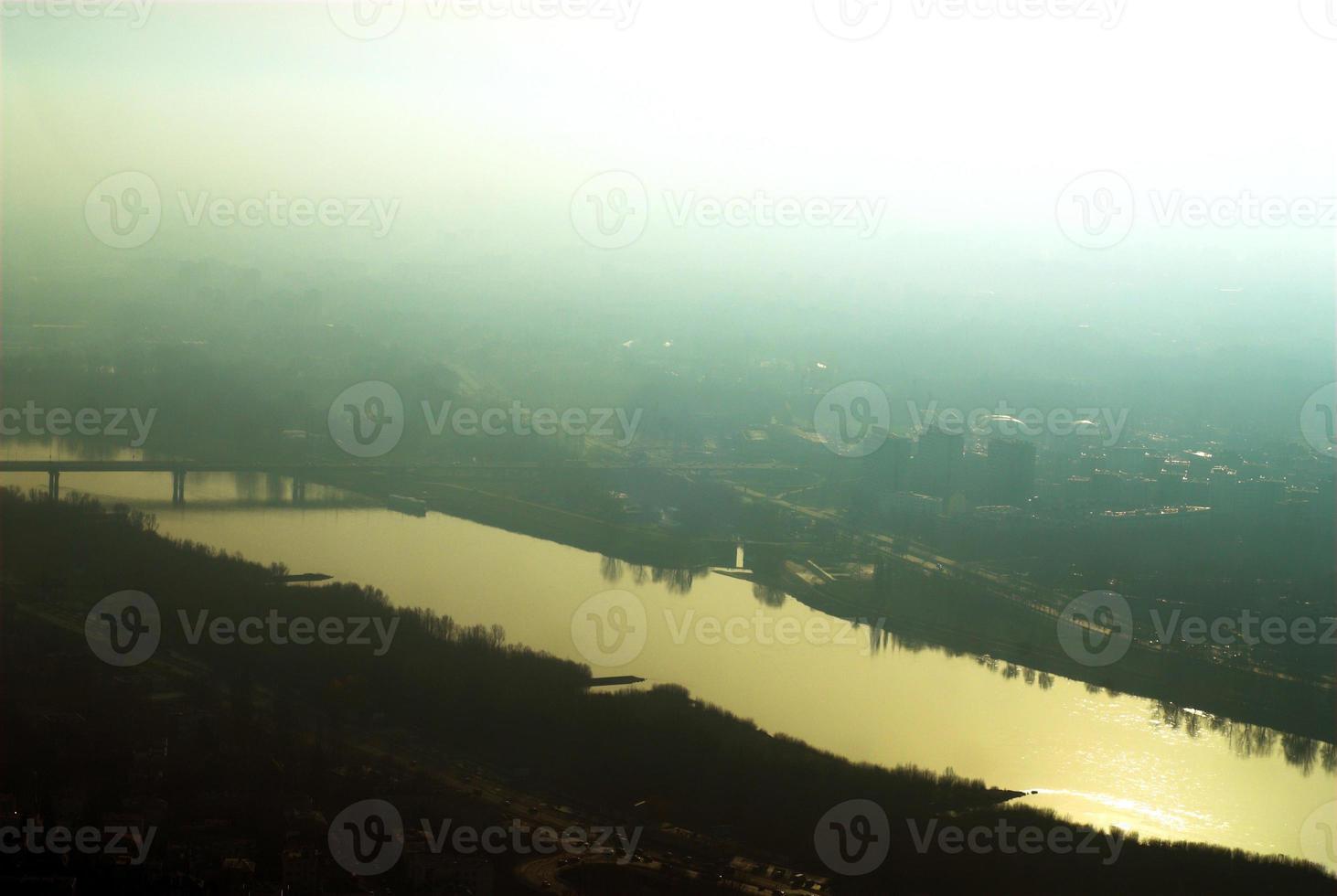 PANORAMA OF WARSAW photo