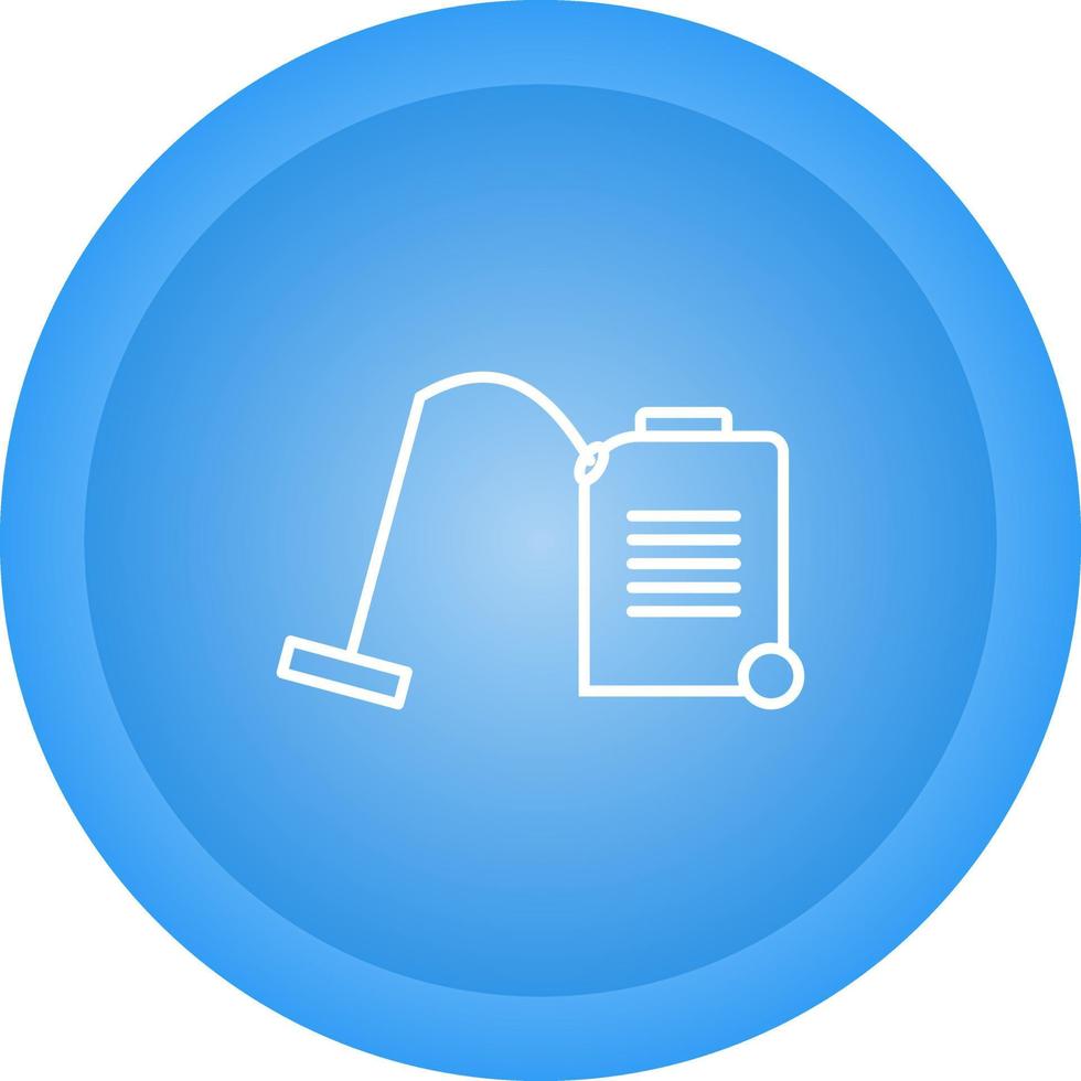 Vaccum Cleaner Vector Icon