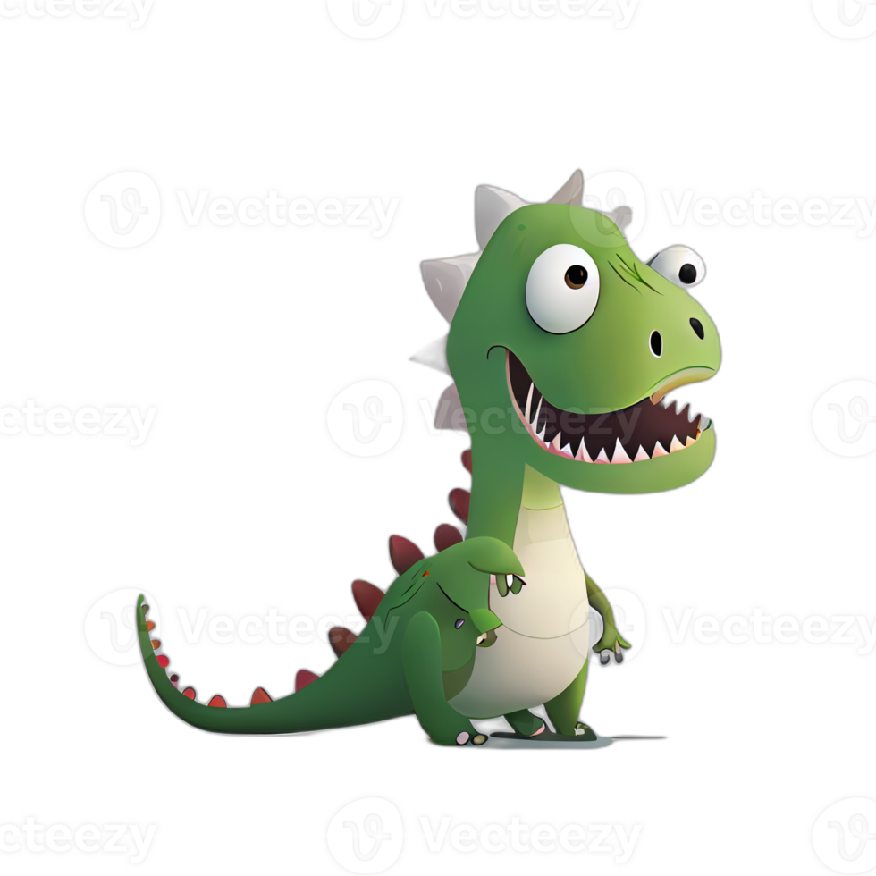 Dinosaur cartoon illustration, dinosaur illustrations, png