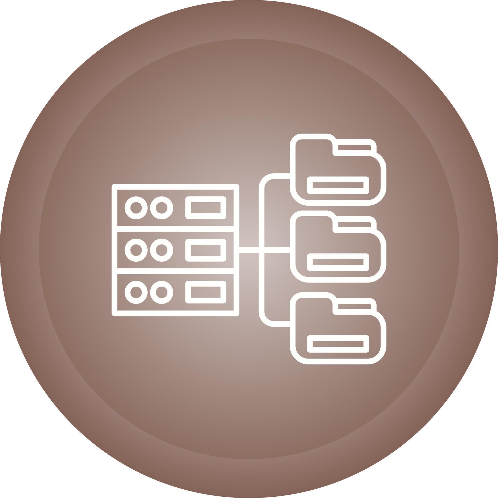 Database Vector Icon 22685399 Vector Art at Vecteezy