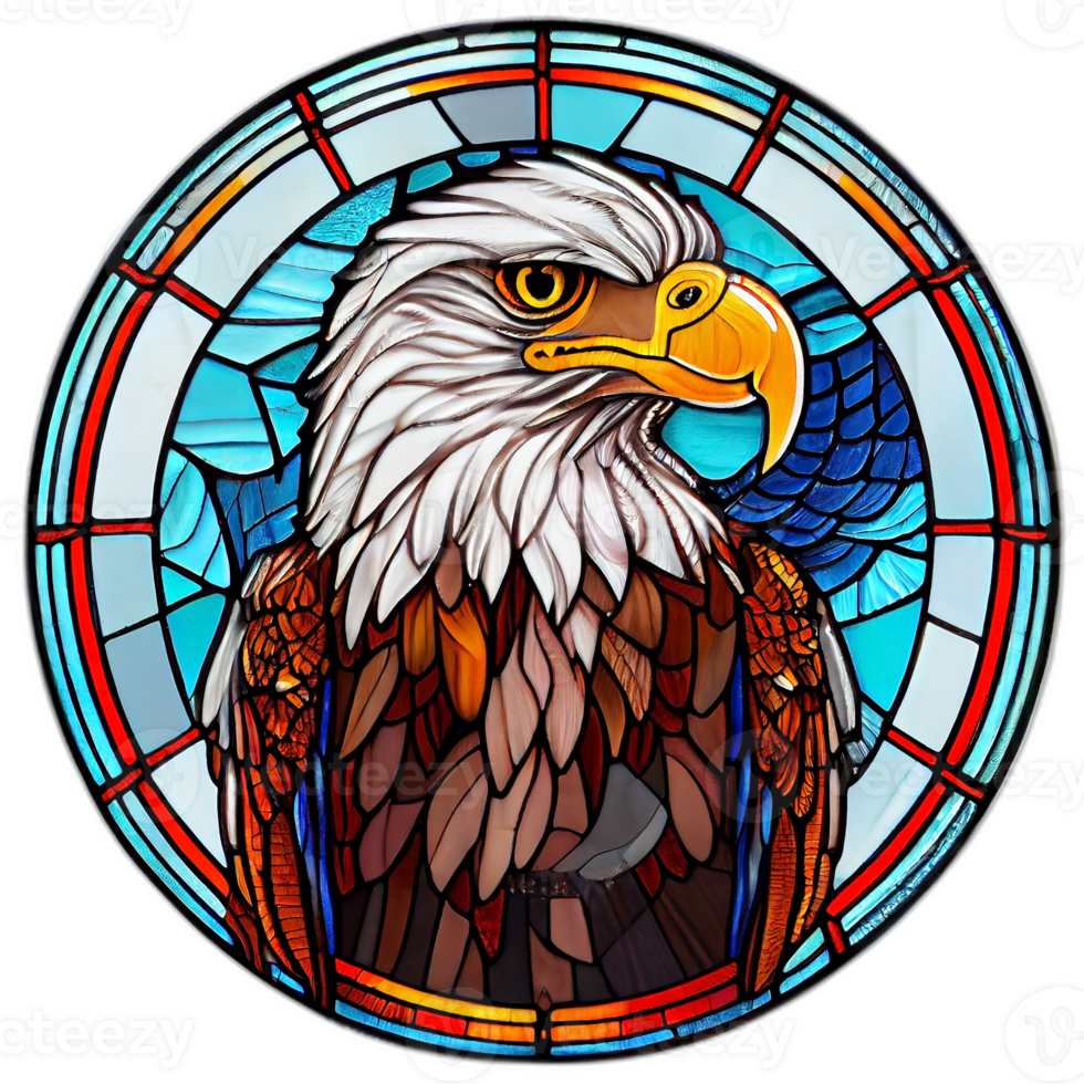 americano patriótico águia, ilustração, obra de arte, patriota águias, transparente fundo, camiseta camiseta projeto, ai gerado png