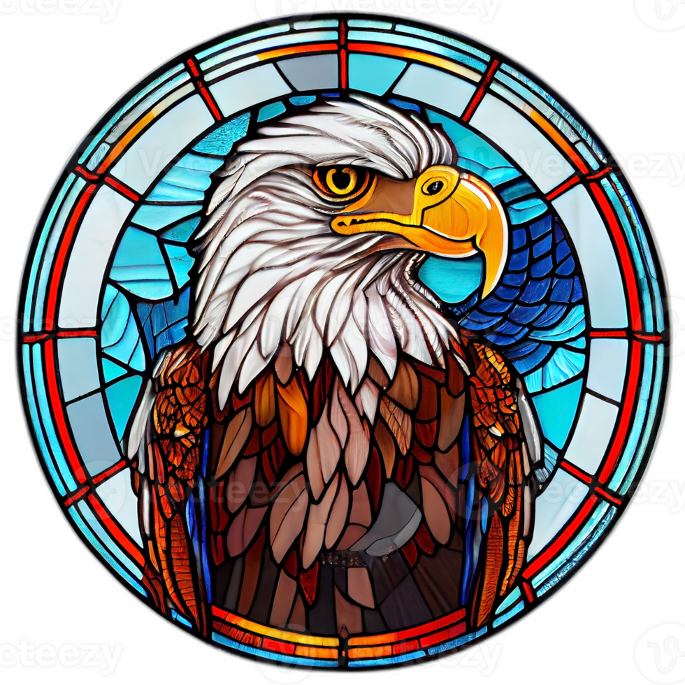 amerikanisch patriotisch Adler, Illustration, Kunstwerk, Patriot Adler, transparent Hintergrund, T-Shirt T-Shirt Design, ai generiert png