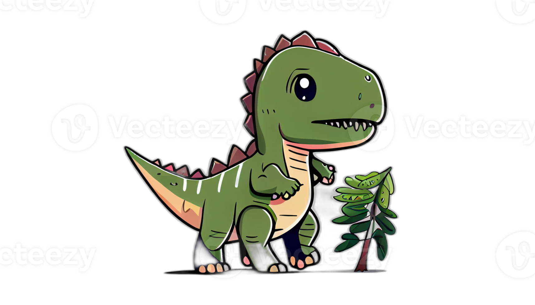 Dinosaur cartoon illustration, dinosaur illustrations, png