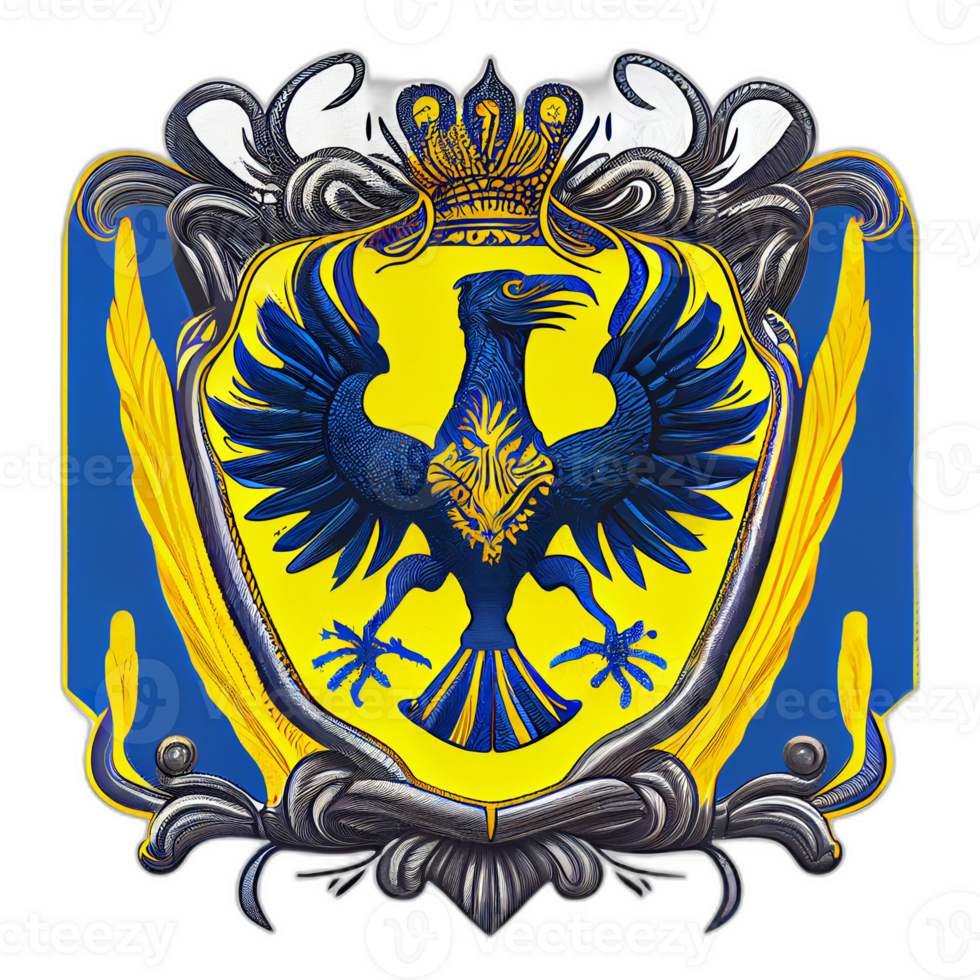 Ukraine flag artwork stained glass, patriot illustration design, ukrainian patriotism flags, png