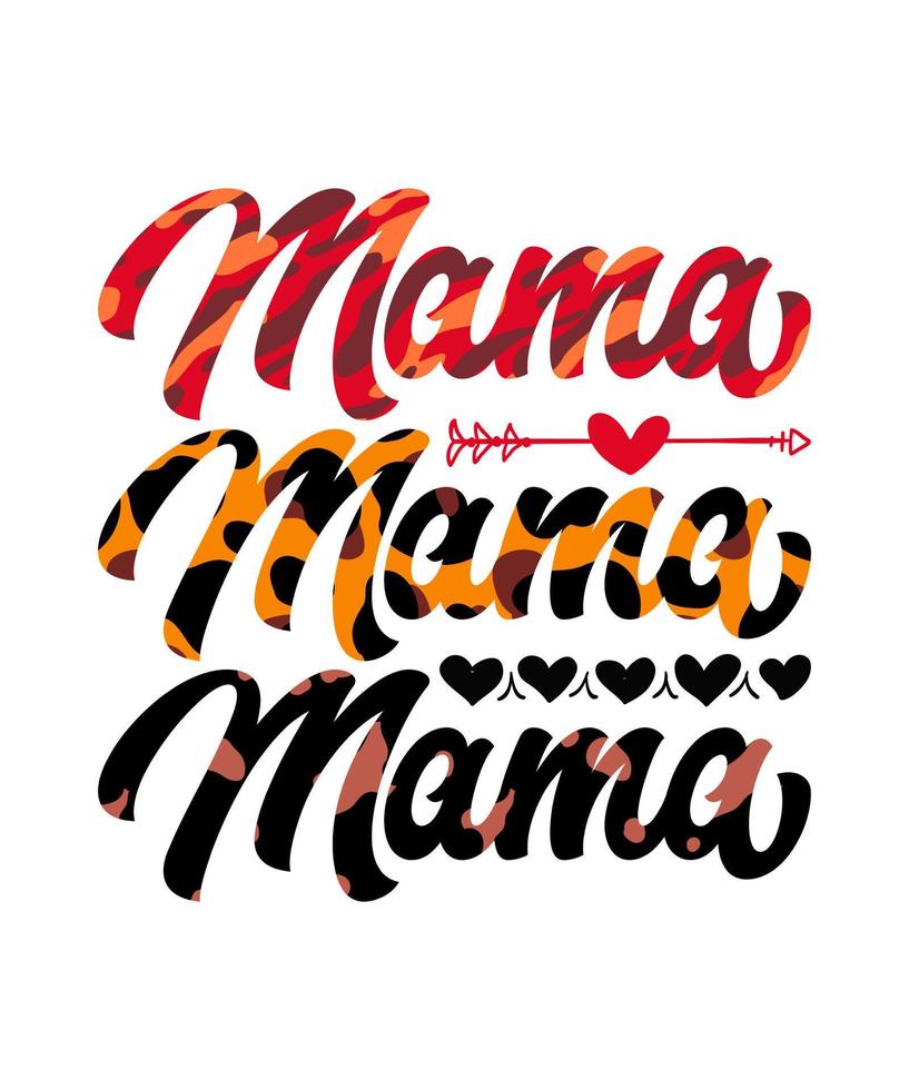 de la madre día citas ilustración vector camiseta diseño mamá mamá camiseta