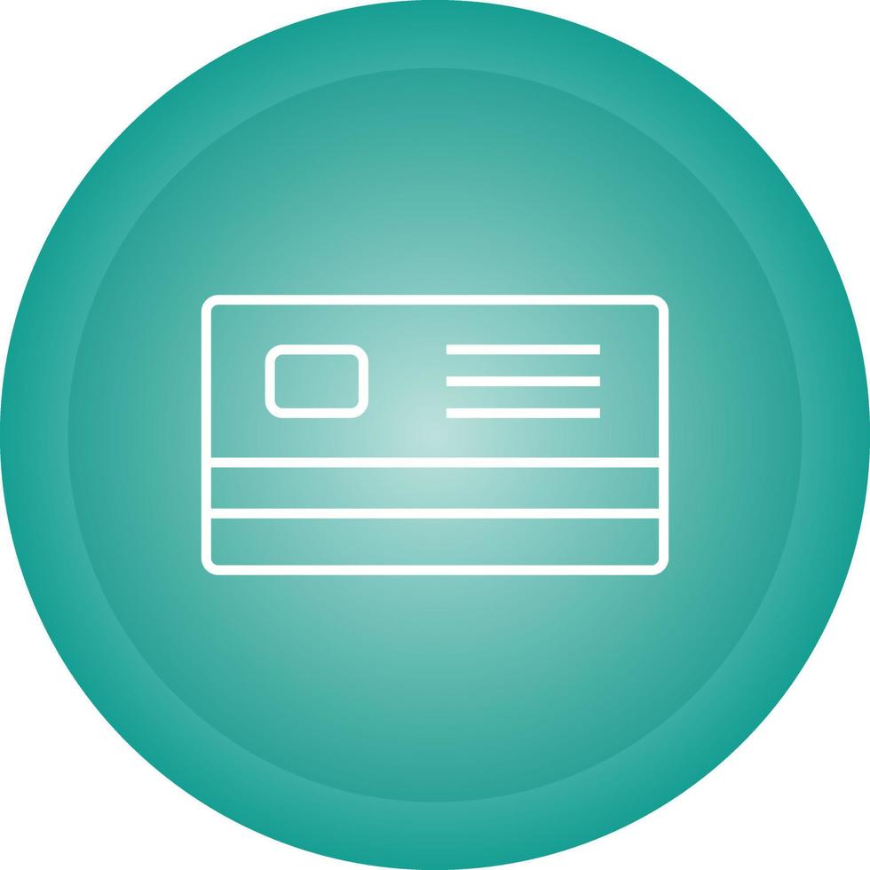 Atm Card Vector Icon