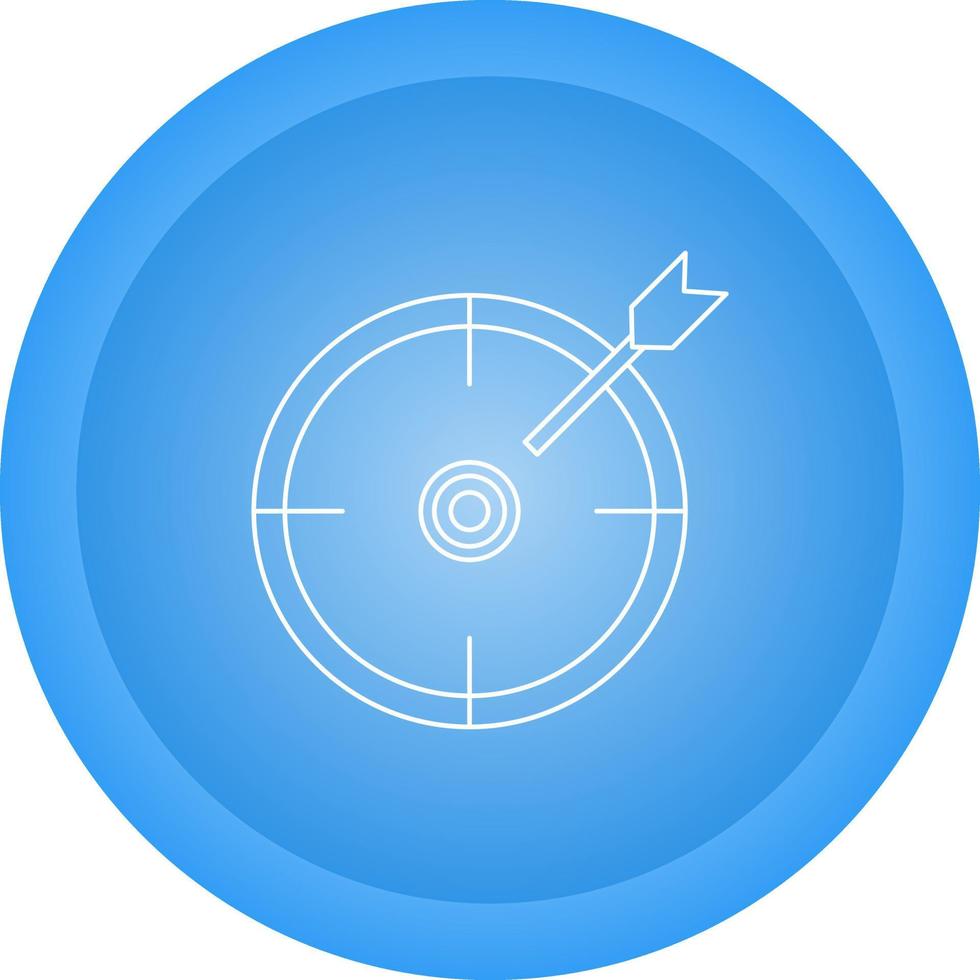 Target Location Vector Icon
