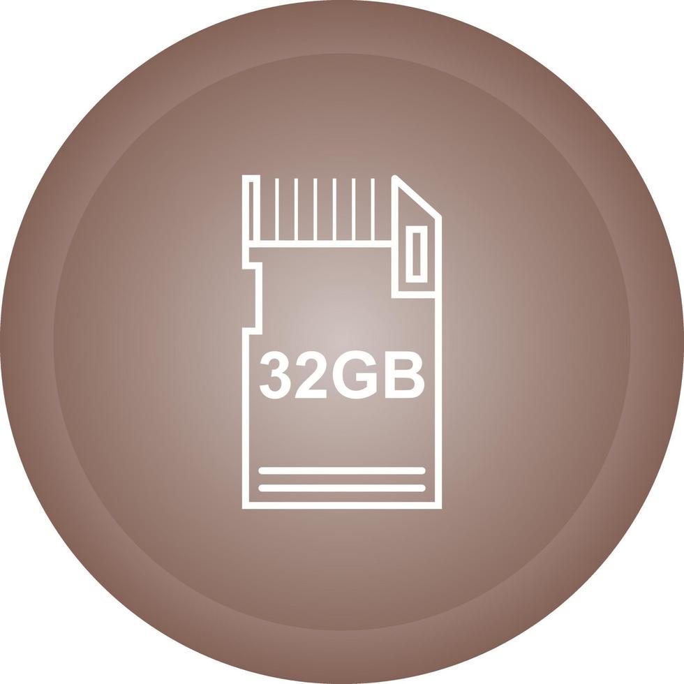 Data Storage Vector Icon