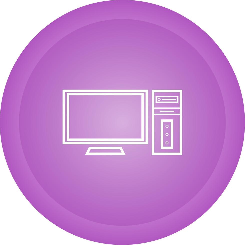 Computer Vector Icon