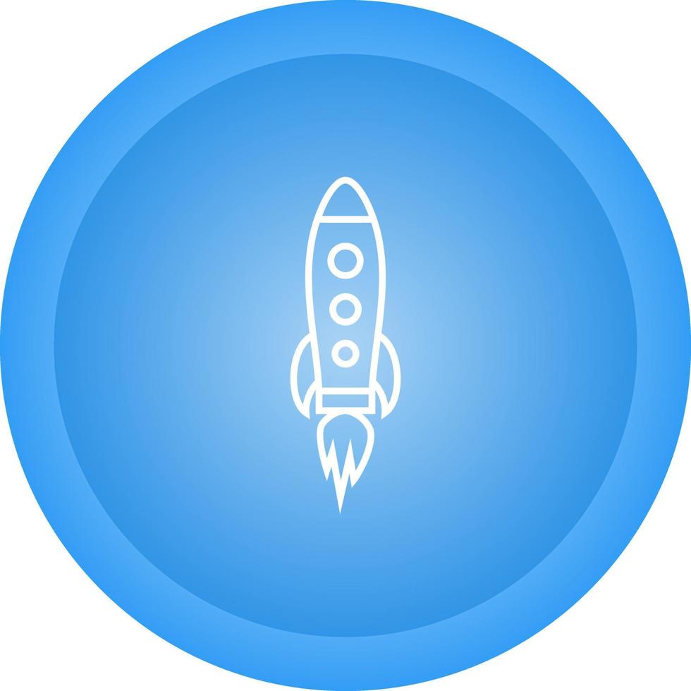 Marketing Rocket Vector Icon