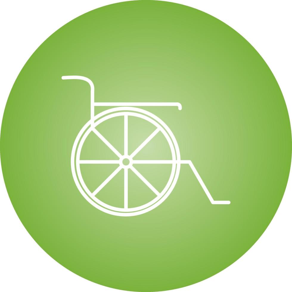 Wheelchair Vector Icon
