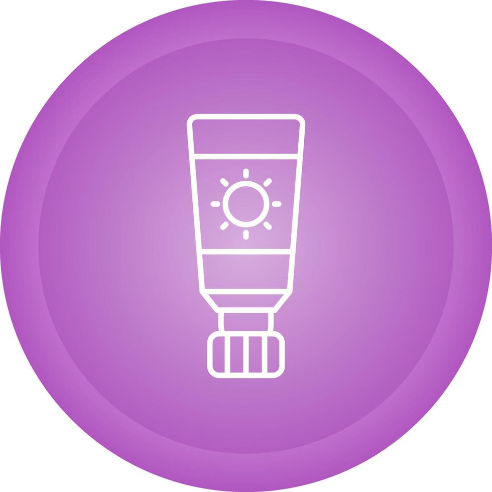 Sunscreen Vector Icon