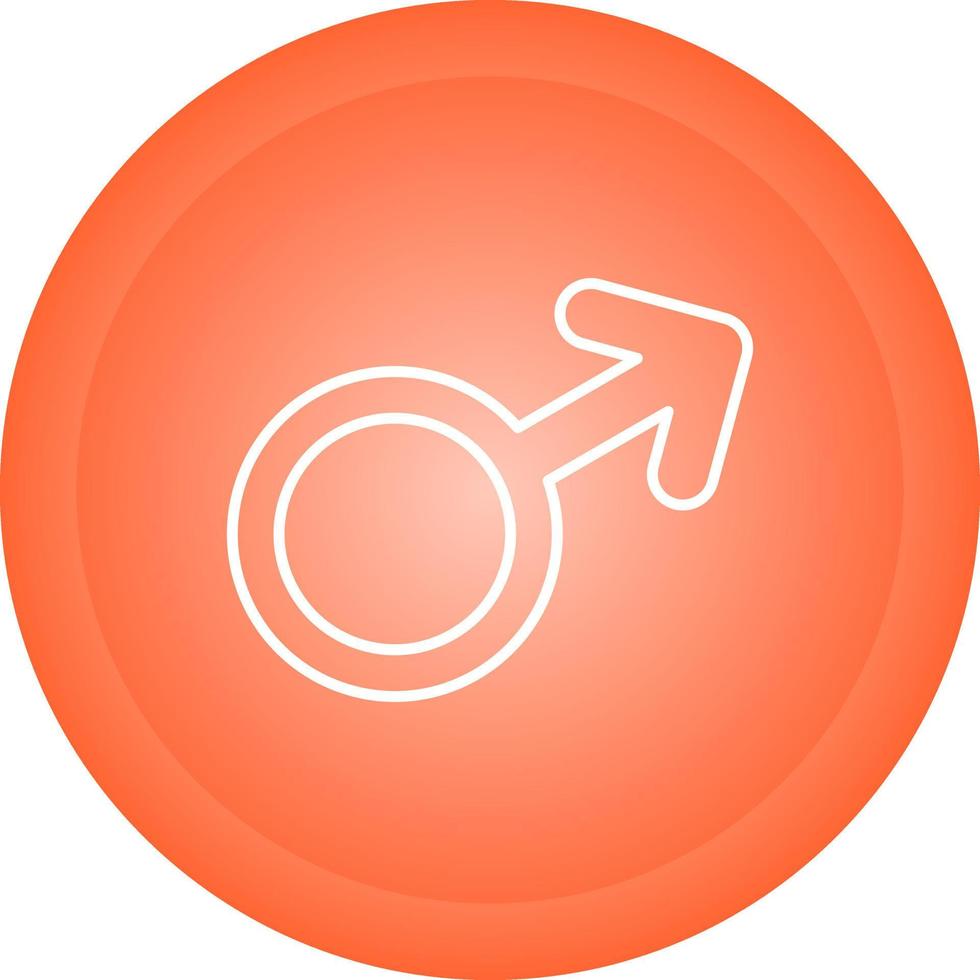 Male Sign Vector Icon