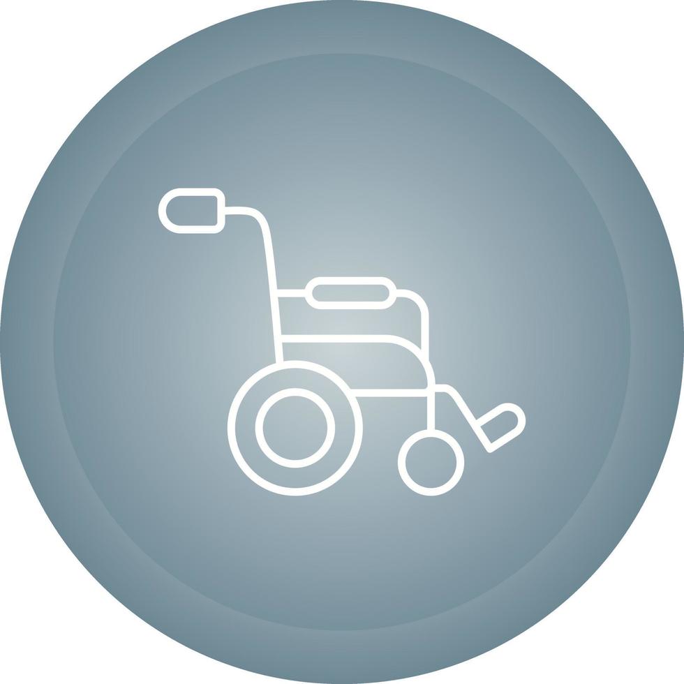 Wheel Chair Vector Icon