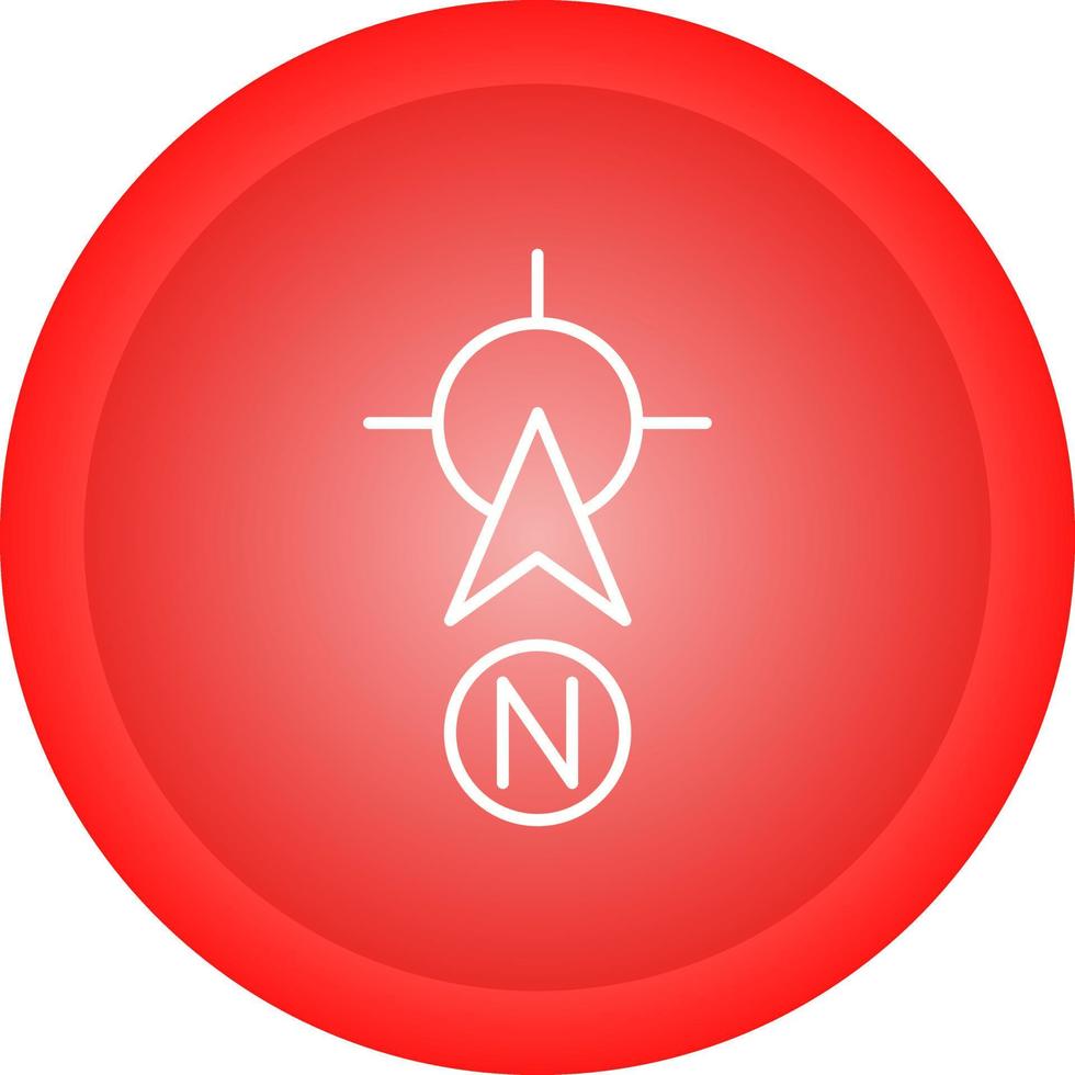 North Vector Icon
