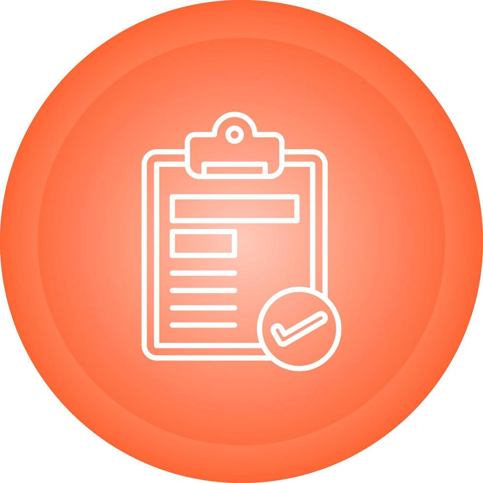 Test Results Vector Icon