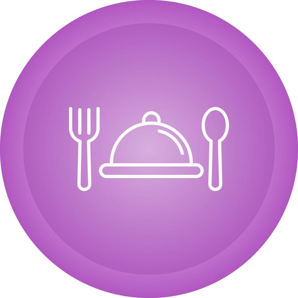 icono de vector de catering