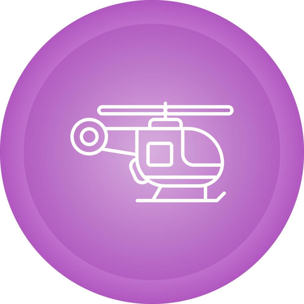 Helicopter Vector Icon