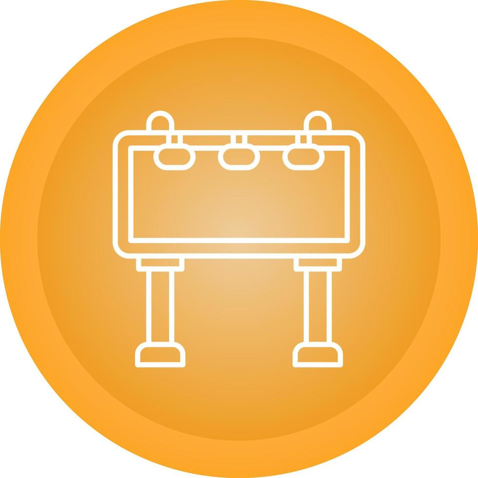 Road Banner Vector Icon