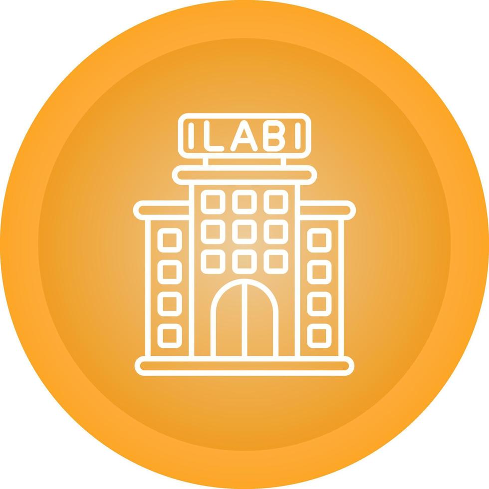 icono de vector de laboratorio