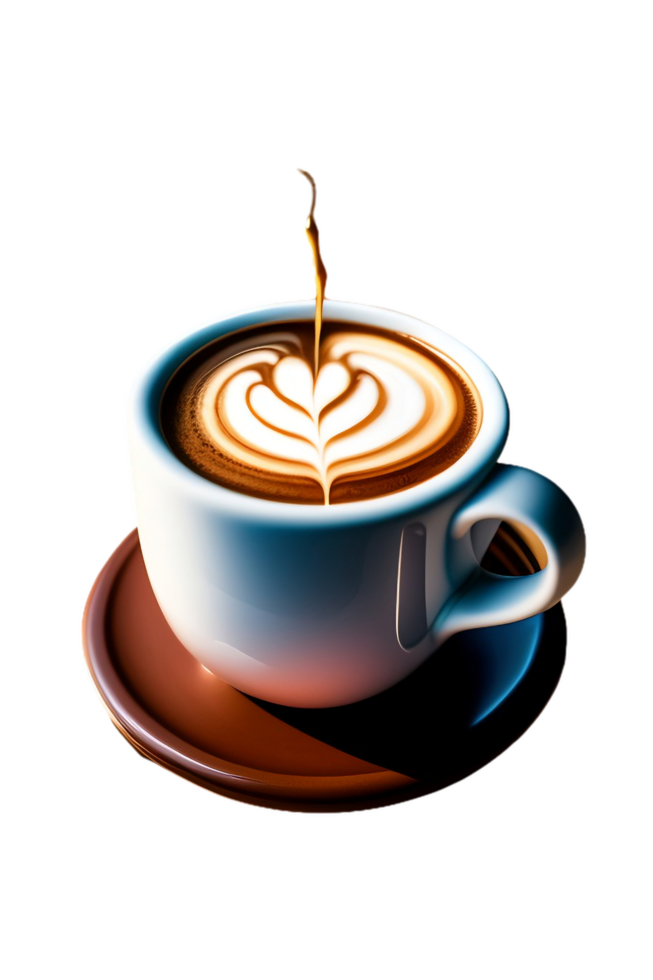 Weiß Kaffee Tasse 3d png. Tee Tasse png kostenlos herunterladen