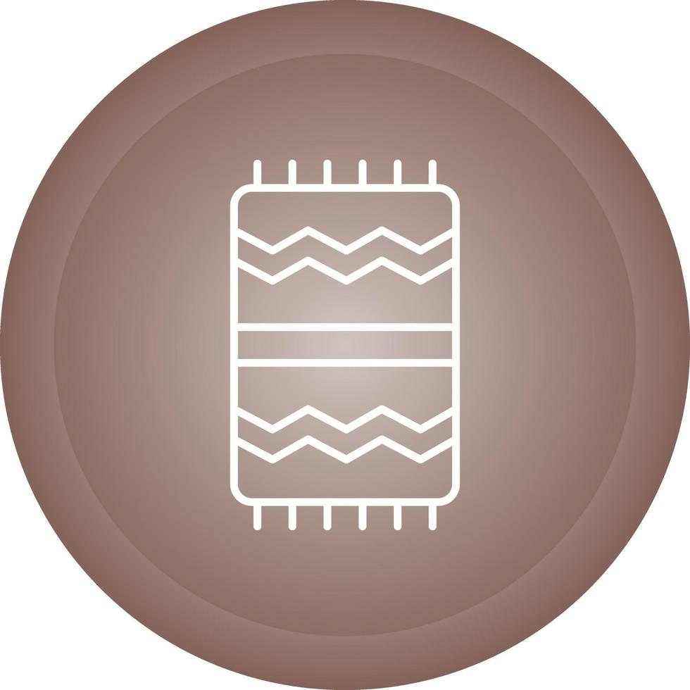 Beach Towel Vector Icon