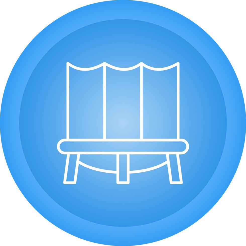 Trampoline Vector Icon