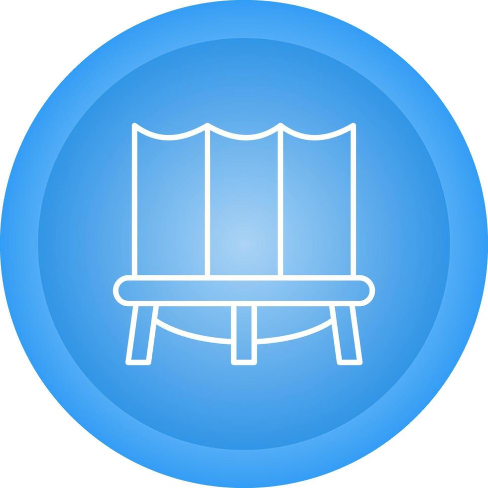 Trampoline Vector Icon