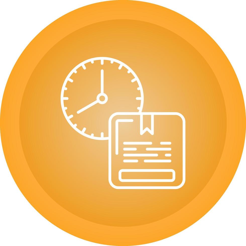 On Time Delivery Vector Icon